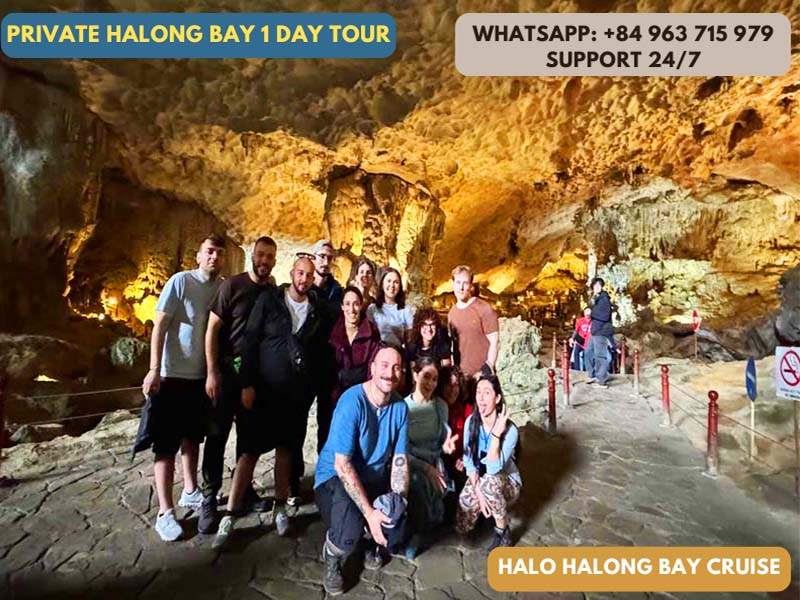 Private Halong Bay Cruise: 4-Hour Cruise - Private Half Day Tour - Visit: Thien Cung Cave and Enjoy amazing view of Halong Bay