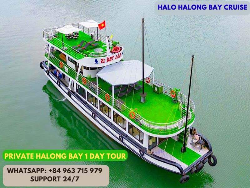 Halo Halong Bay Cruise - Private Day Tour - Create Your Stylist Experience (6-Hour Cruise) - THE BEST CHOICE.
