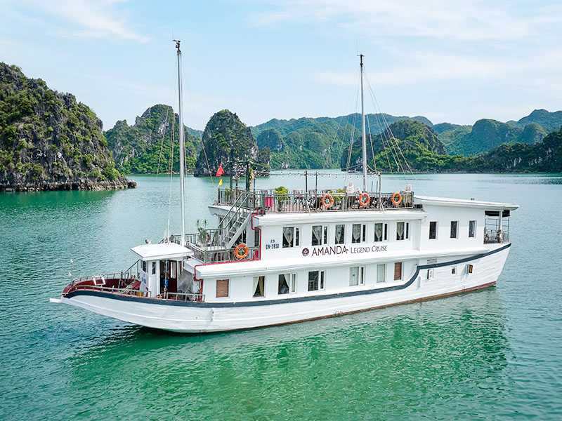 Amanda Legend Cruise - Halong Bay Tour 3 Days 2 Nights