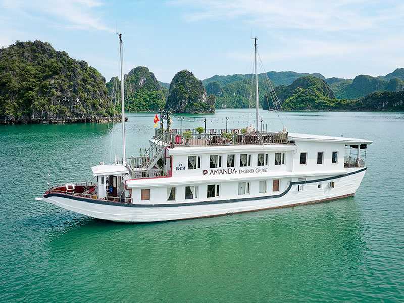 Amanda Legend Cruise - Halong Bay Tour 2 Days 1 Night