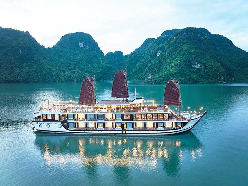 Amanda Luxury Lan Ha Cruise - Halong Bay Tour 3 Days 2 Nights