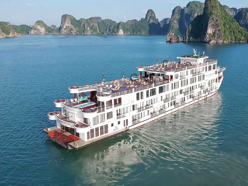 Ambassador Cruise - Halong Bay Tour 2 Days 1 Night