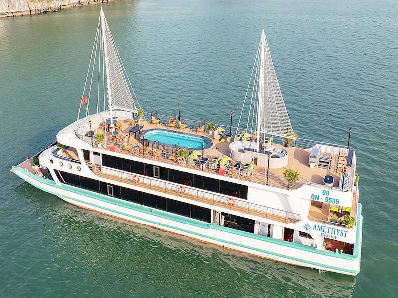 Amethyst Cruise - Halong Bay Tour 1 Day