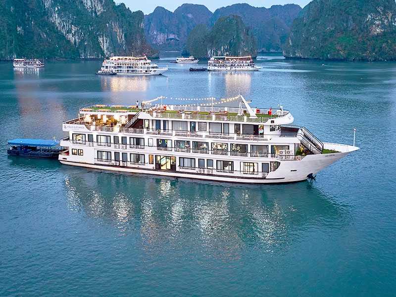Aqua Elegance Cruise - Halong Bay Tour 2 Days 1 Night