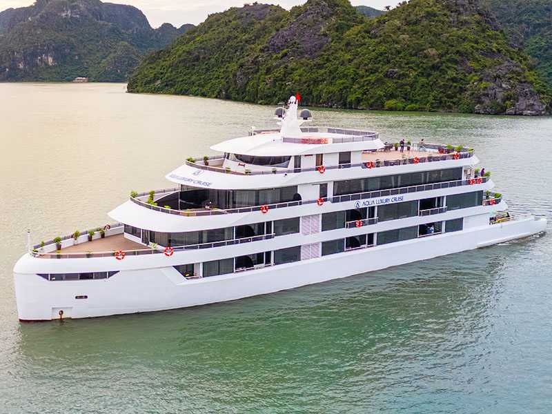 Aqua Luxury Cruise - Halong Bay Tour 2 Days 1 Night