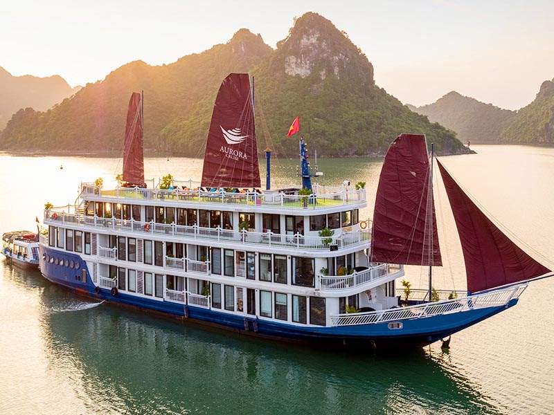 Aurora Cruise - Halong Bay Tour 2 Days 1 Night