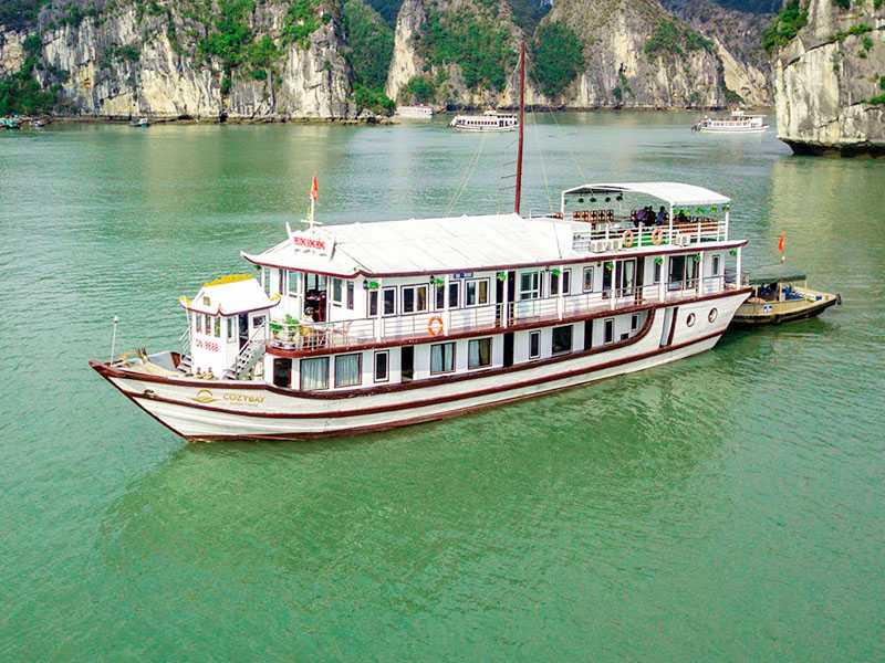 Cozy Bay Classic Cruise - Halong Bay Tour 2 Days 1 Night