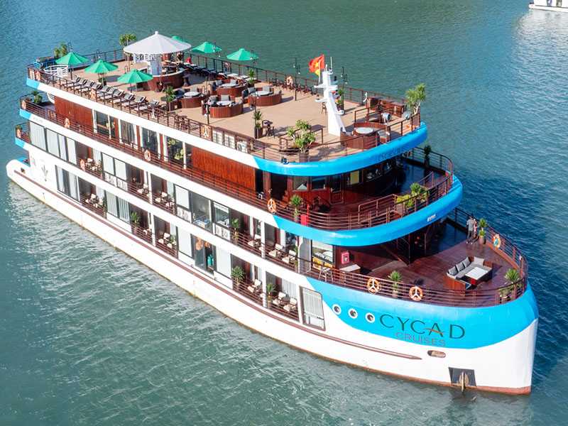 Cycad Cruise - Halong Bay Tour 2 Days 1 Night
