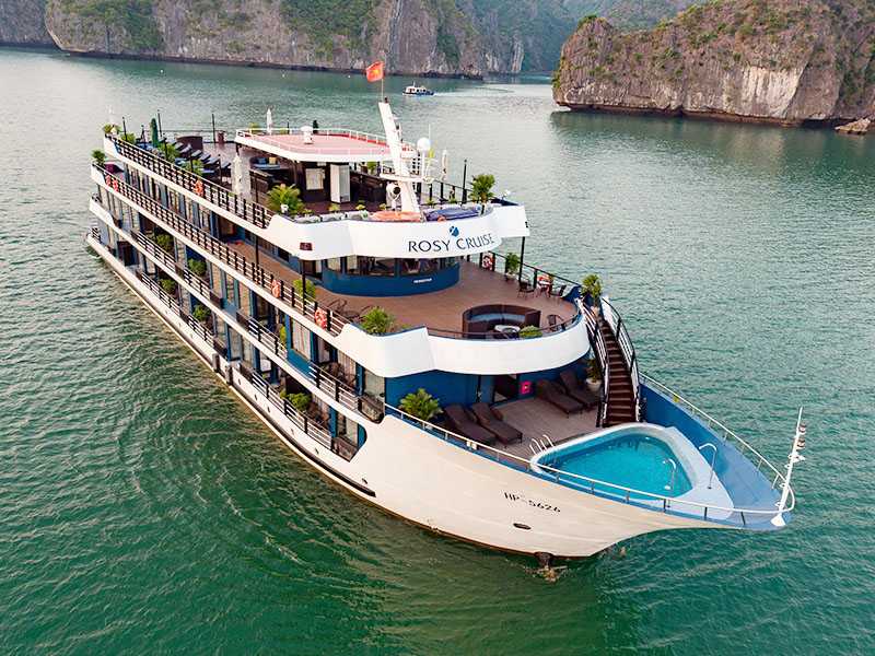 Rosy Cruise - Halong Bay Tour 2 Days 1 Night