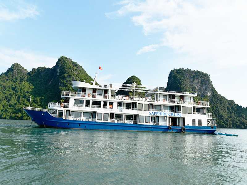 Sapphire Cruise - Halong Bay Tour 3 Days 2 Nights