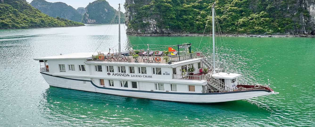 Amanda Legend Cruise - Halong Bay Tour 3 Days 2 Nights