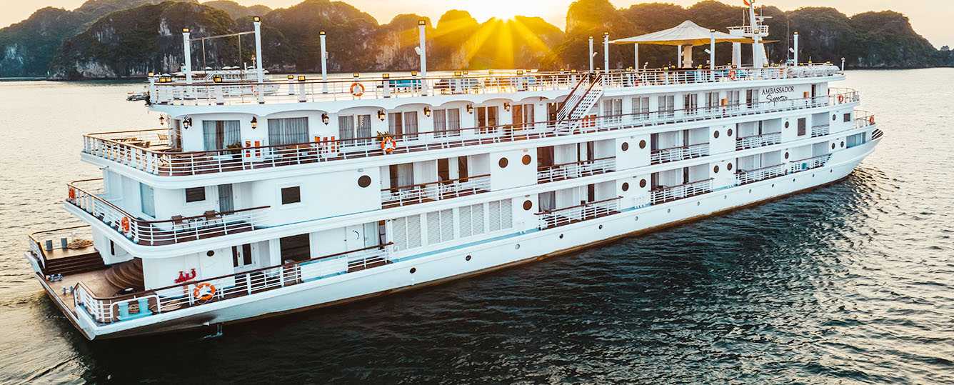 Ambassador Signature Cruise - Halong Bay Tour 2 Days 1 Night