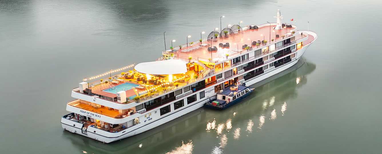 Aqua Of The Seas Cruise - Halong Bay Tour 2 Days 1 Night