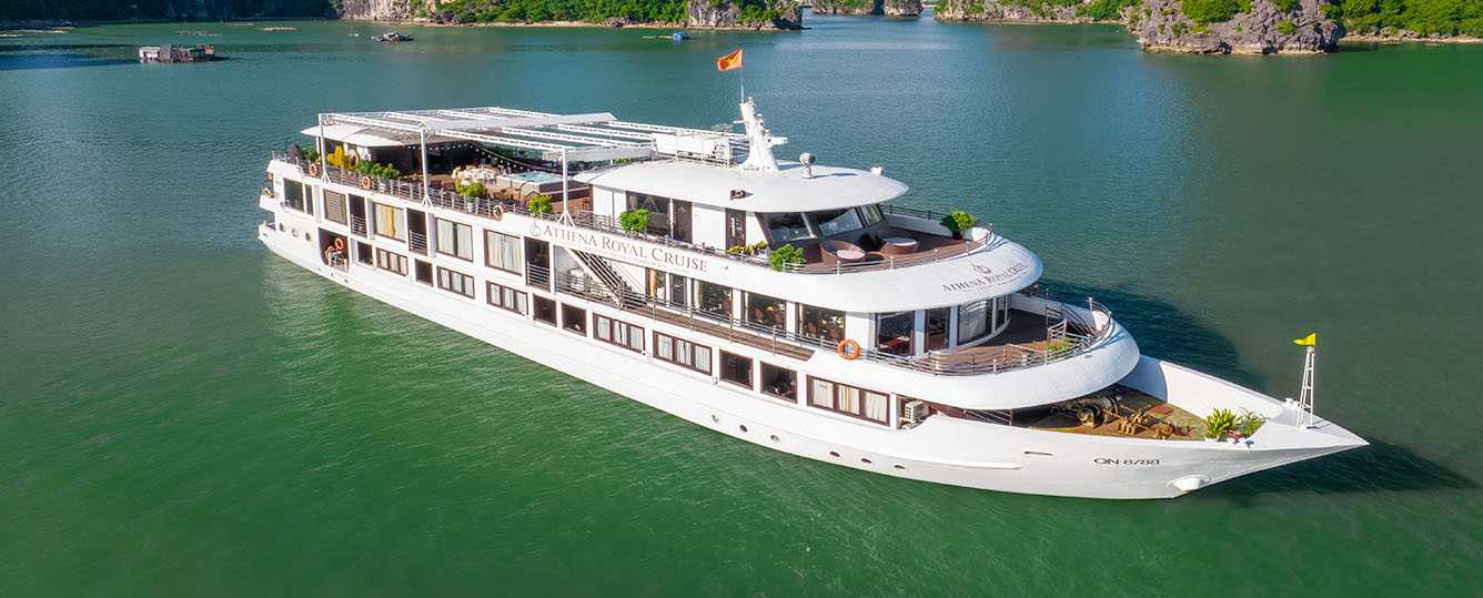 Athena Royal Cruise - Halong Bay Tour 3 Days 2 Nights