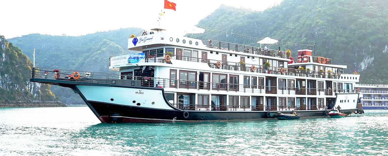 Blue Diamond Cruise - Halong Bay Tour 3 Days 2 Nights