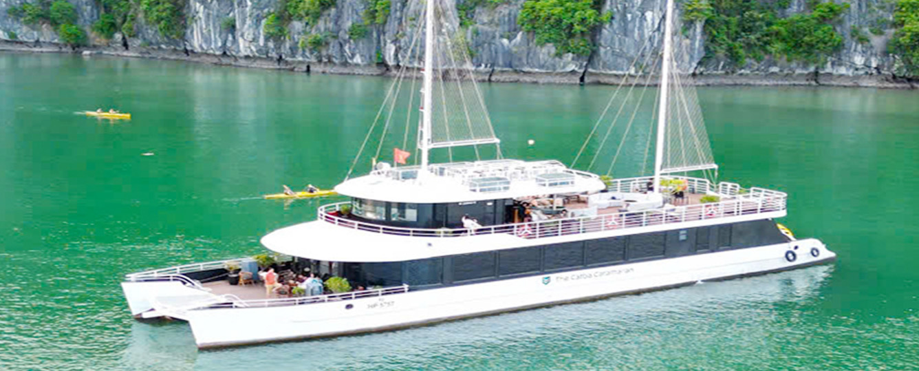 Catamaran Cat Ba Cruise  - Halong Bay Tour 1 Day