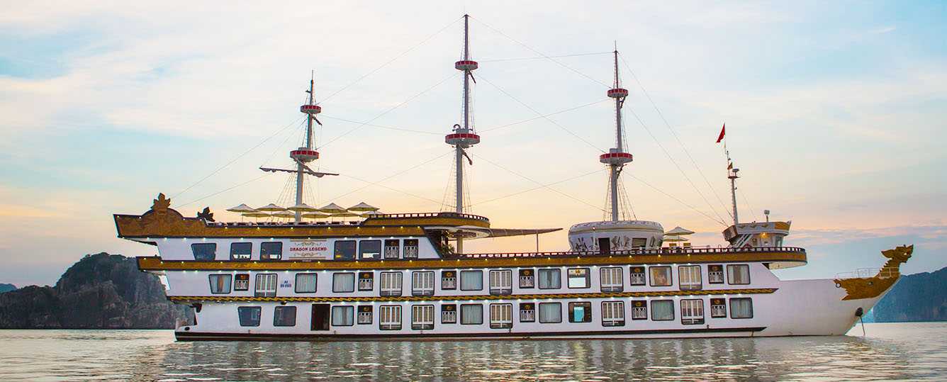 Dragon Legend Cruise - Halong Bay Tour 2 Days 1 Night