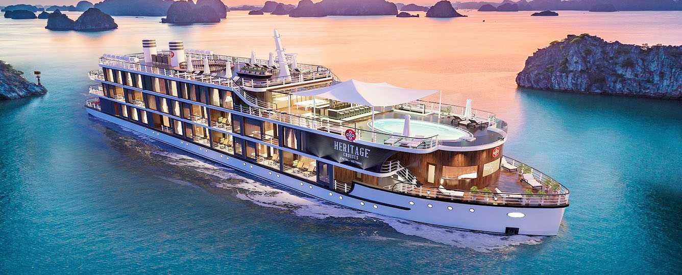 Heritage Cruises - Halong Bay Tour 3 Days 2 Nights