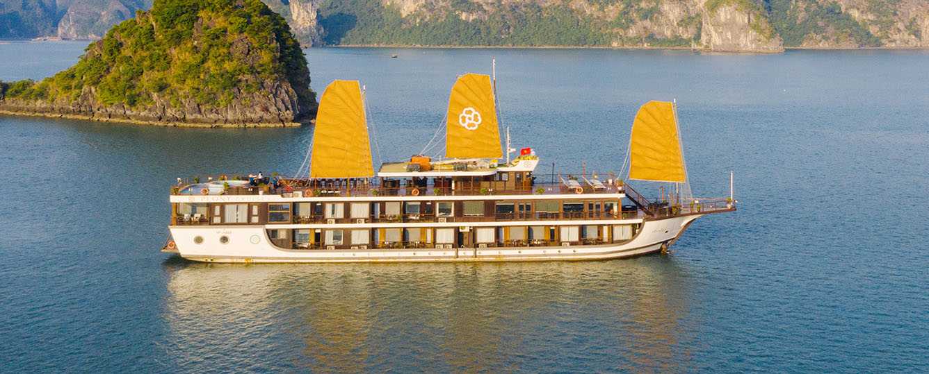Peony Cruise - Halong Bay Tour 2 Days 1 Night