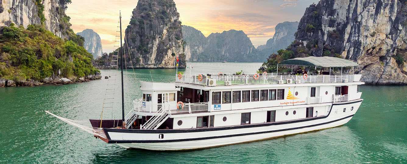 Sunlight Legend Cruise - Halong Bay Tour 2 Days 1 Night